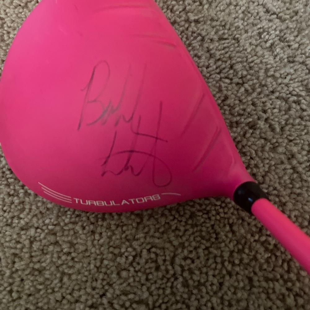 Pink bubba Watson G20 long in pink driver golf club 9.5 regular L Flex Headcover